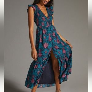 Anthropologie The Peregrine midi dress